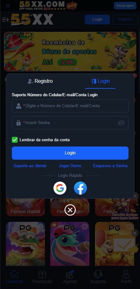 This image is app homepage image of best online betting app in Brazil